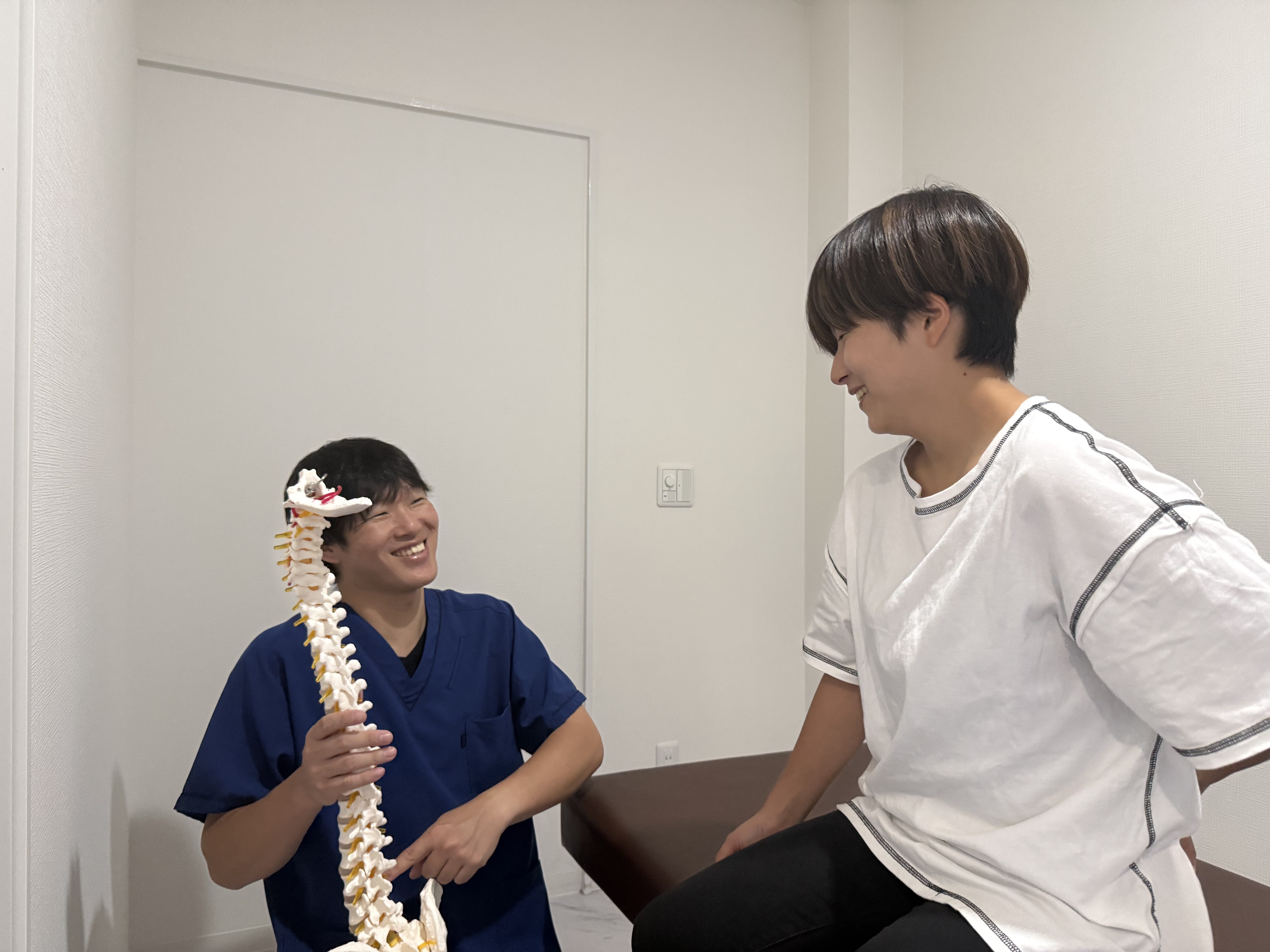 アフターフォローの様子